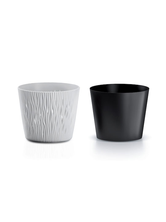 Marhome Sandy Pot Plastic 12.8x12.8x11.1cm.