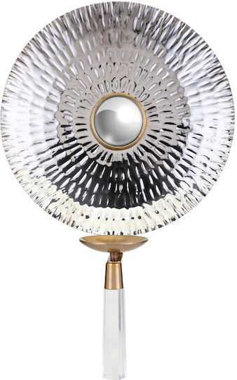Artekko Lamp Wall Gold 14x14x14cm Artekko Lamp Wall Gold 14x14x14cm
