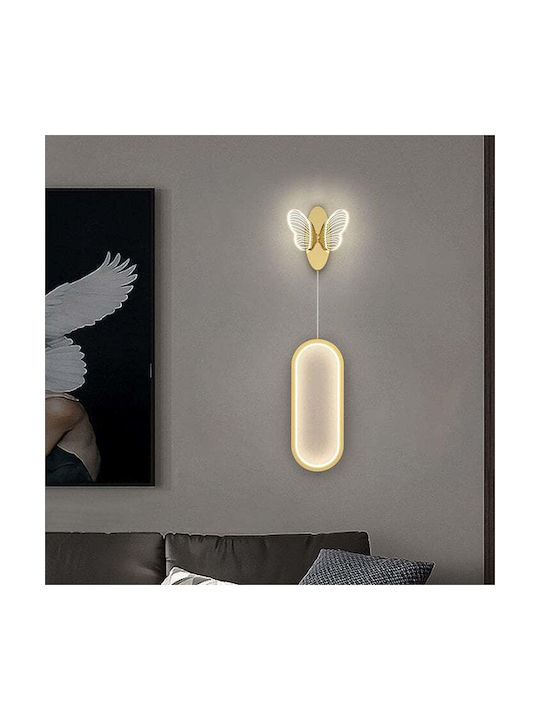 Ph219 Modern Wandleuchte mit Integrierter LED und Warmes Weiß Licht 15x15x15cm