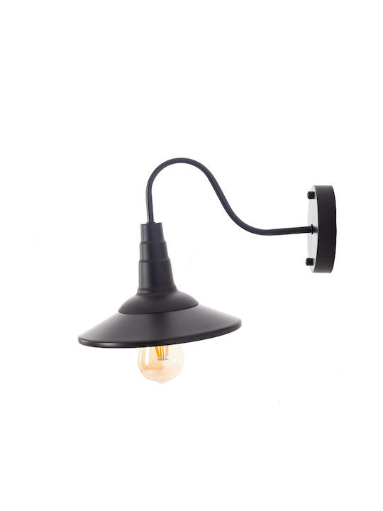 Artekko Lamp Wall Black 29x29x46cm
