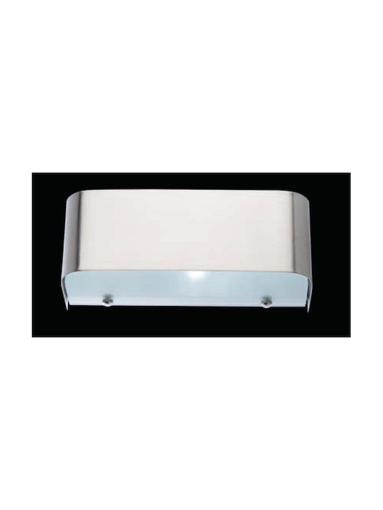 Aca Modern Leuchte Wand mit Fassung G9 Silber 9cm