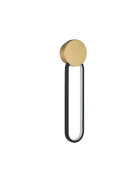 Zambelis Lights Wall Lamp LED Gold 12.3x6x6cm Zambelis Lights Wall Lamp LED Gold 12.3x6x6cm