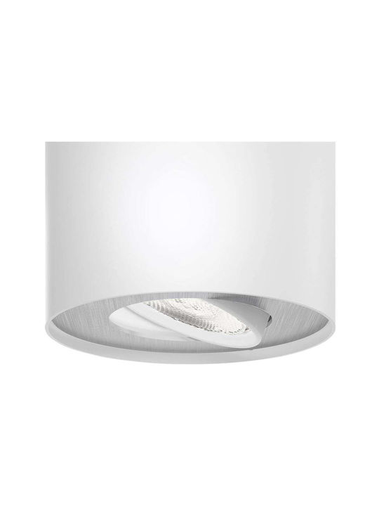 Philips Myliving Phase Μονό LED Θερμό Λευκό Σποτ σε Λευκό Χρώμα