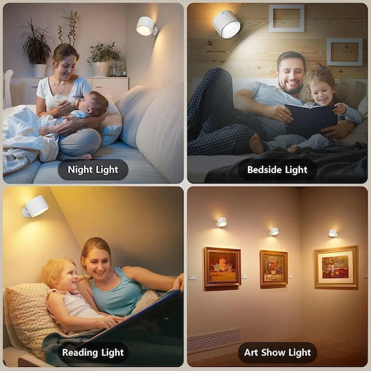 Oasis Επαναφορτιζόμενο LED Φωτιστικό Ασφαλείας με Τροφοδοσία Μπαταρίας και Τηλεχειριστήριο