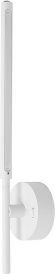 TK Lighting Leuchte Wand Weiß 8x8cm