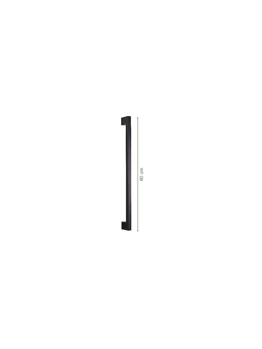 Inlight Modern Leuchte Wand mit Integrierter LED und Warmweißes Licht Schwarz