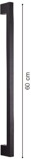 Inlight Modern Lamp Wall with Integrated LED and Warm White Light Black