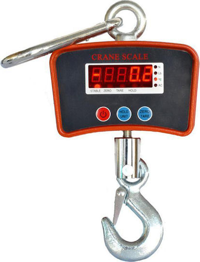 Electronic Professional Hanging Scale with Weighing Capacity of 1000kg and Division 100gr