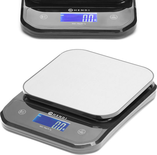 Hendi Electronic Precision Commercial Scale with Weighing Capacity of 10kg and Division 1gr