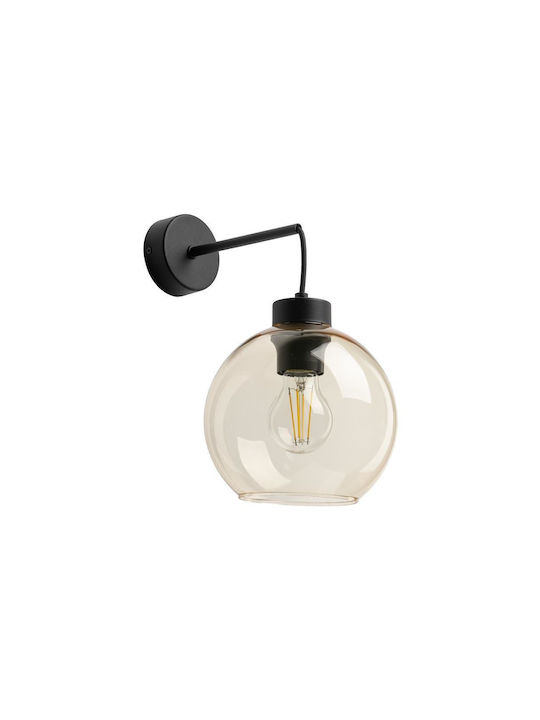 TK Lighting Cubus Lamp Wall Black 28.5x28cm