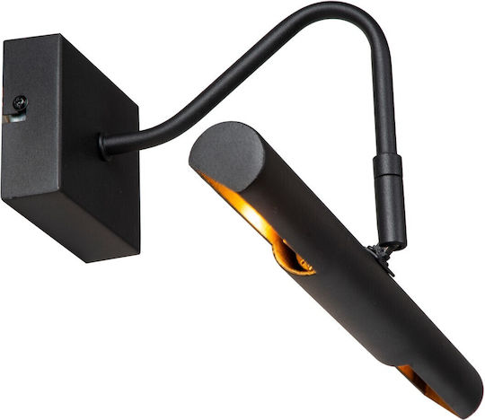 Lucide Lightning Modern Lamp Wall with Socket G9 Black