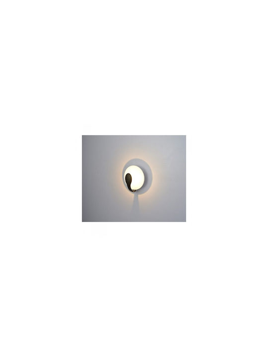Luma Осветително тяло За стена LED Черен 19.7см.