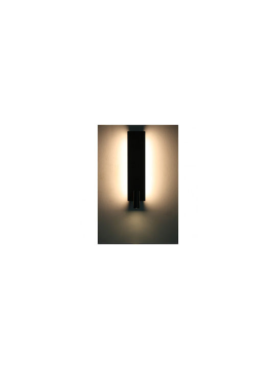 Gekas Leuchte Wand LED Schwarz