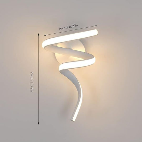 Home Lighting Modern Lumină de Perete cu LED Integrat și Lumină Alb Cald 23cm