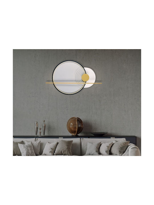 Luma Modern Lamp Wall with Integrated LED and Warm White Light 50cm