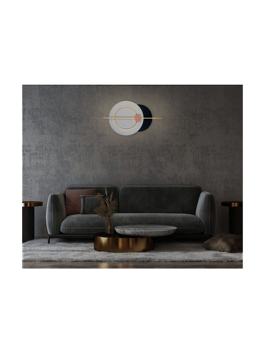 Luma Modern Leuchte Wand mit Integrierter LED und Warmweißes Licht 85cm