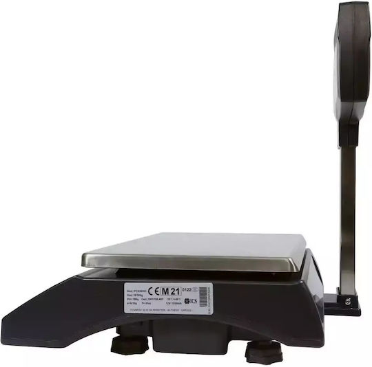 Ishida Electronic Retail Scale with Column with Weighing Capacity of 30kg and Division 10gr