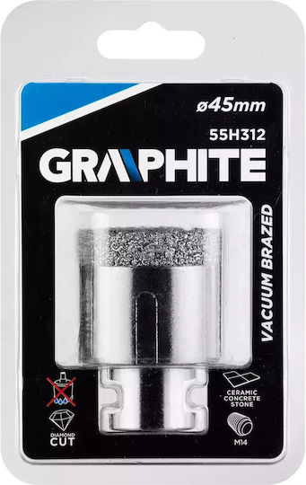 Graphite Hole Saw for Firebrick and Tile