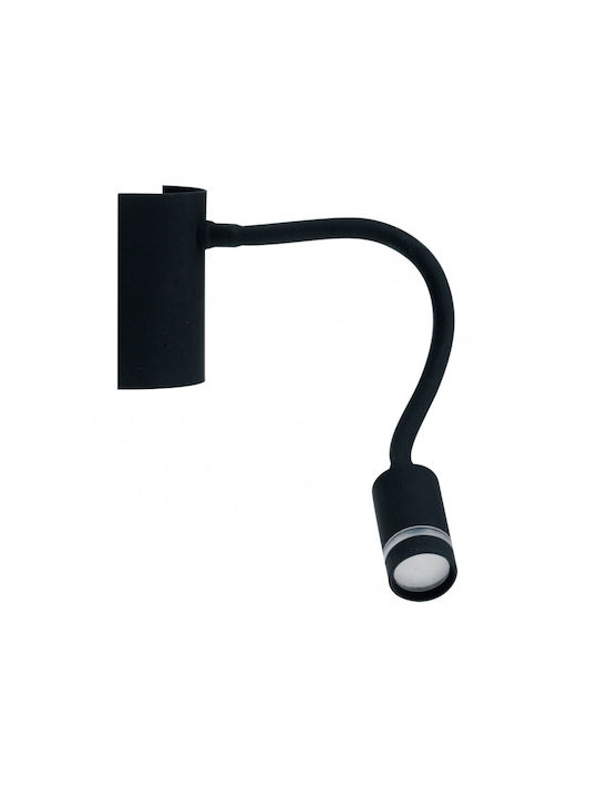 Fan Europe Kepler Single Built-In Led Warm White Spot in Black Colour