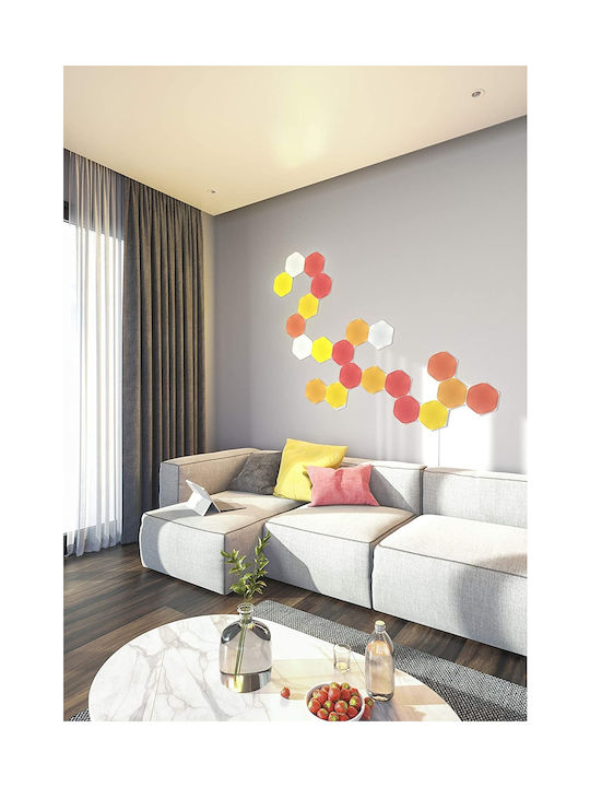 Nanoleaf Dekorative Lampe Sechseck Weiß 15Stück