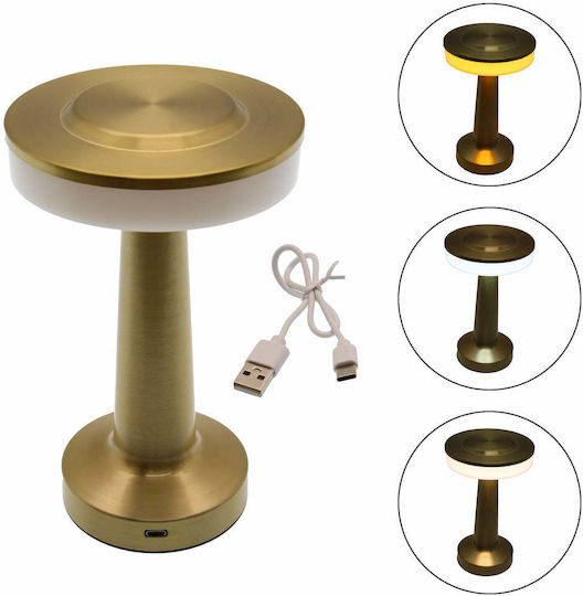Metall Dekorative Lampe Gold