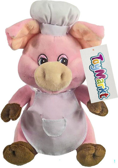 ToyMarkt Plush Pig Chef 17 cm