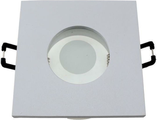 Geyer Single Spot with Socket GU10 in White Color
