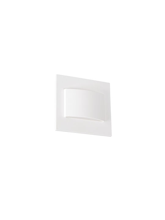 Kanlux Erinus Μονό LED Θερμό Λευκό Σποτ σε Λευκό Χρώμα