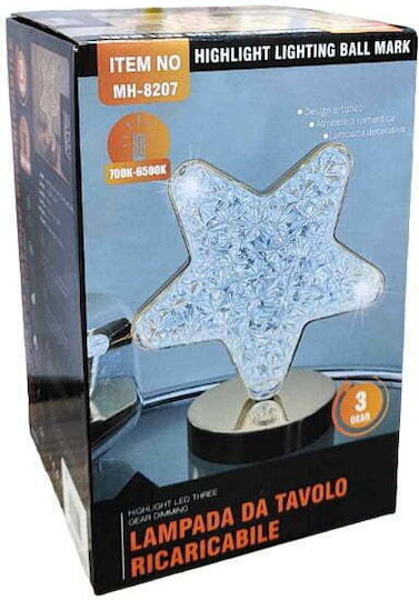 Stern Usb Dekorative Lampe Gelb