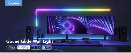Govee Glide Wall Light 4+1 WiFi Lustră Decorativă Baruri 5buc