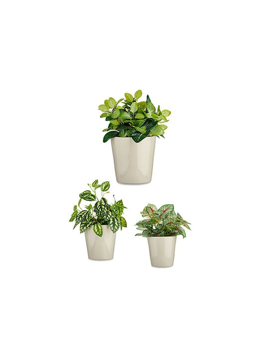 Ibergarden Set 3 Ghivece Plastice Gri