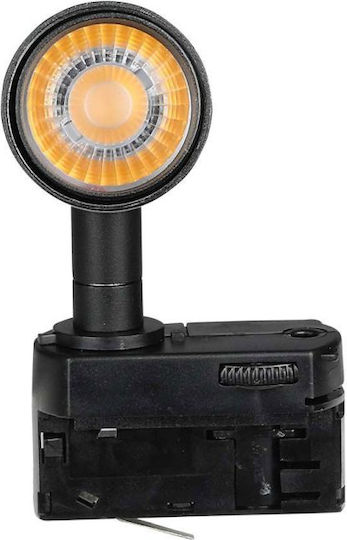 V-TAC Single LED Cool White Spot in Black Color