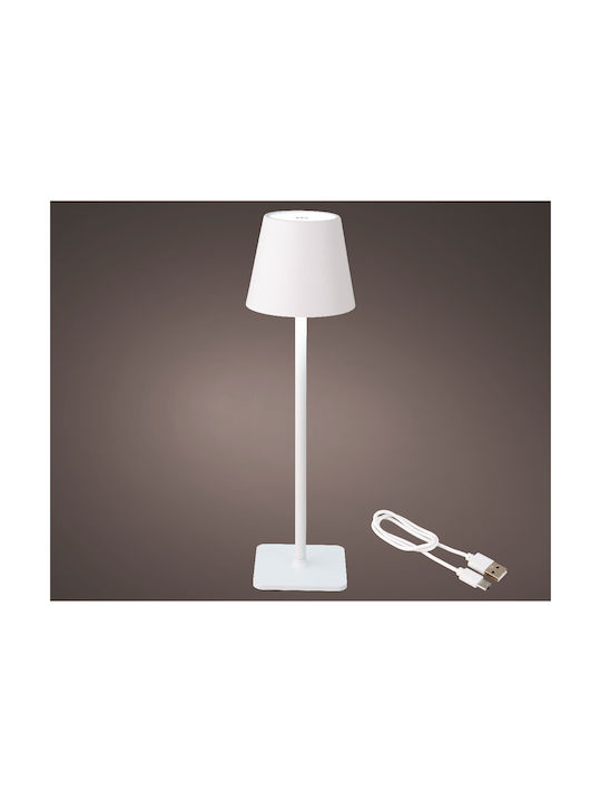 Lumineo Διακοσμητικό Φωτιστικό LED Θερμό Λευκό 11x11x37εκ.