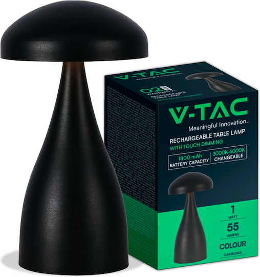 V-TAC Decorative Lamp Black