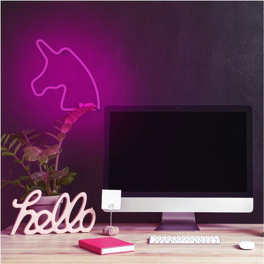 Forever Collectibles Dekorative Lampe Einhorn Rosa