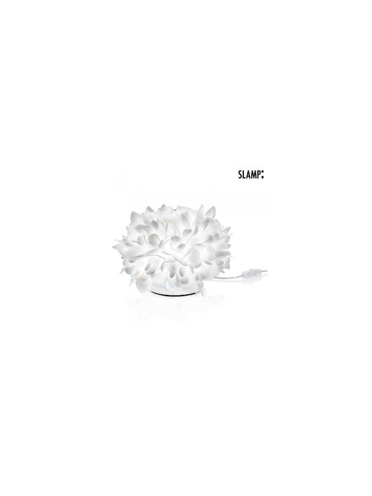 Slamp Decorative Lamp with Socket for Bulb E14 White