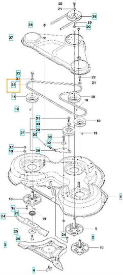 Husqvarna 589 53 07-01 Разни инструментални материали