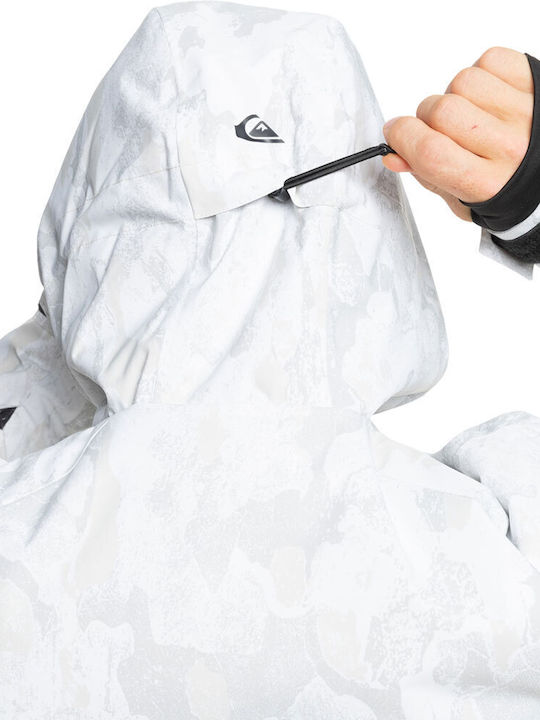 Quiksilver Mission Printed Block Men's Ski & Snowboard Jacket Multicolour EQYTJ03478-WDW1