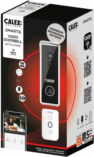 Calex Wi-Fi Doorbell Black