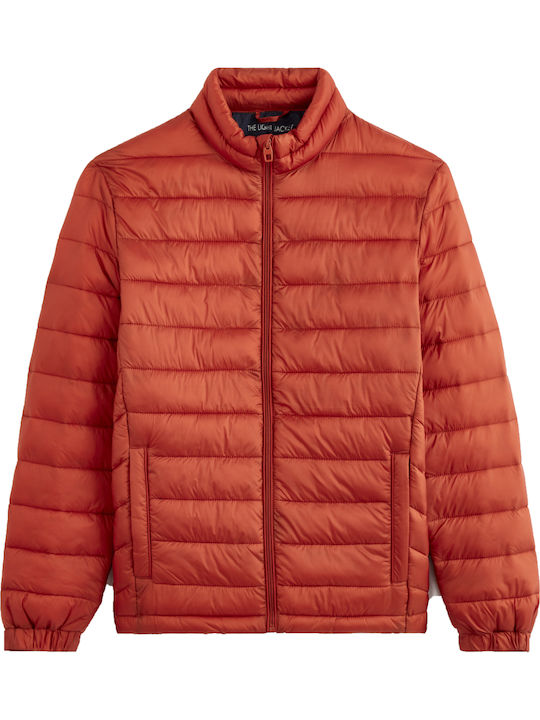 Зимно Мъжко Яке Puffer Терракота