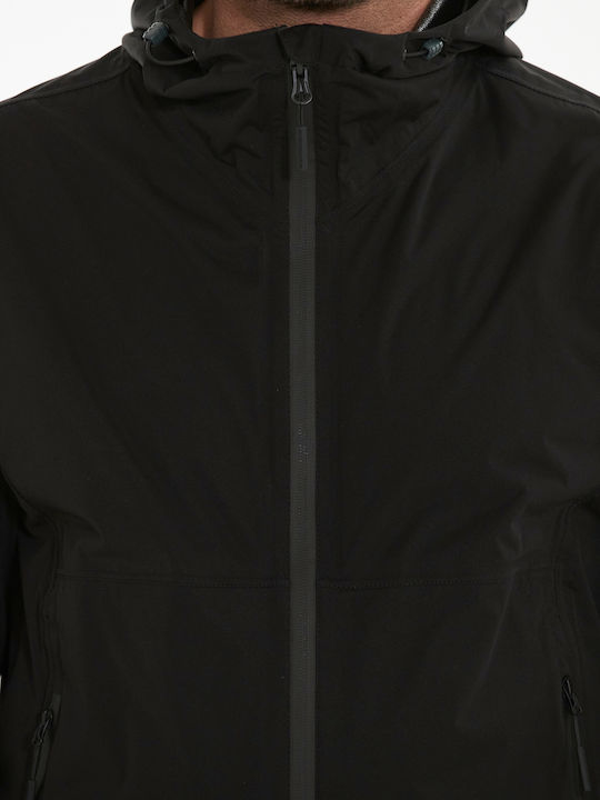 Winter Jacket Waterproof and Windproof Black.