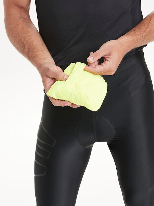 Χειμωνιάτικο Μπουφάν Αντιανεμικό Safety Yellow