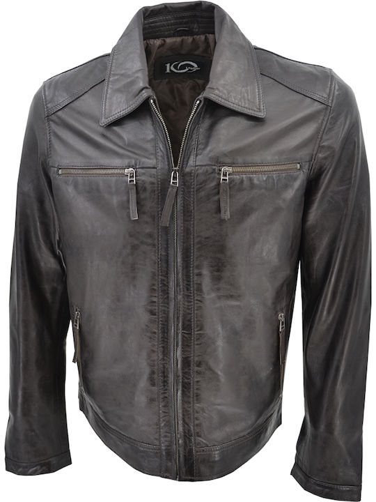 Dermatina 100 Leather Jacket CAFE