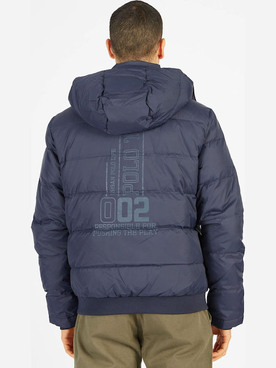 Winter Jacket Puffer Blue Navy
