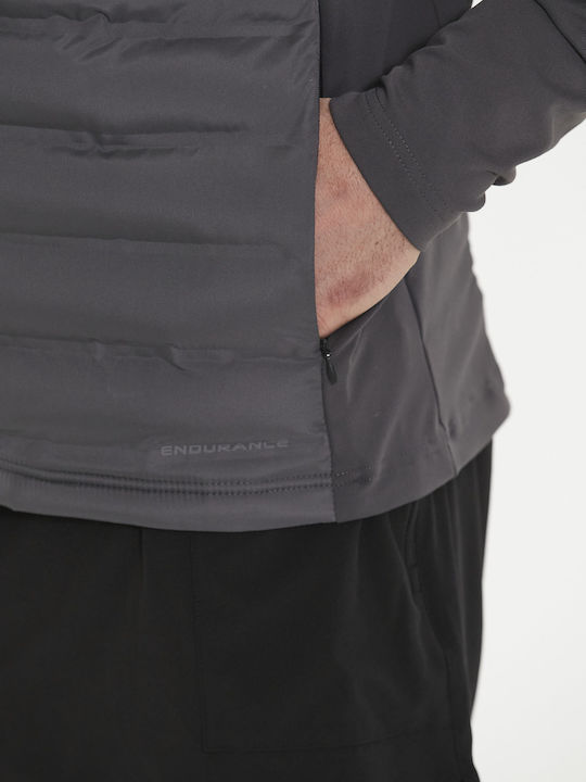 Winter Jacke Winddicht Gray