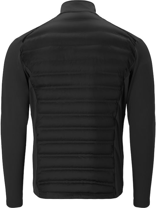 Χειμωνιάτικο Μπουφάν Αντιανεμικό Μαύρο (BLACK)