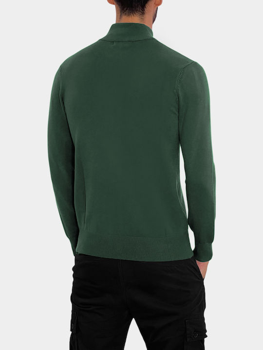 Herren Strickjacke Forest Green
