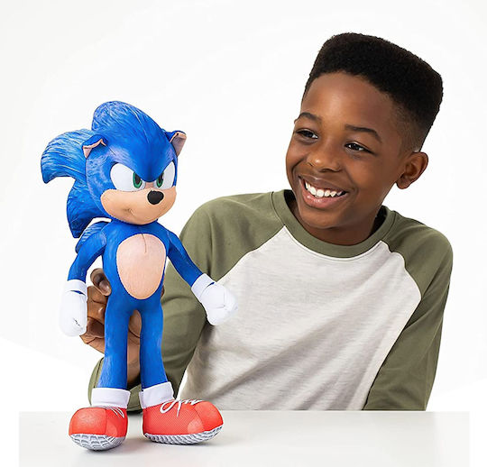 Jakks Pacific Jucărie de pluș Sonic ariciul Sonic 32 cm.