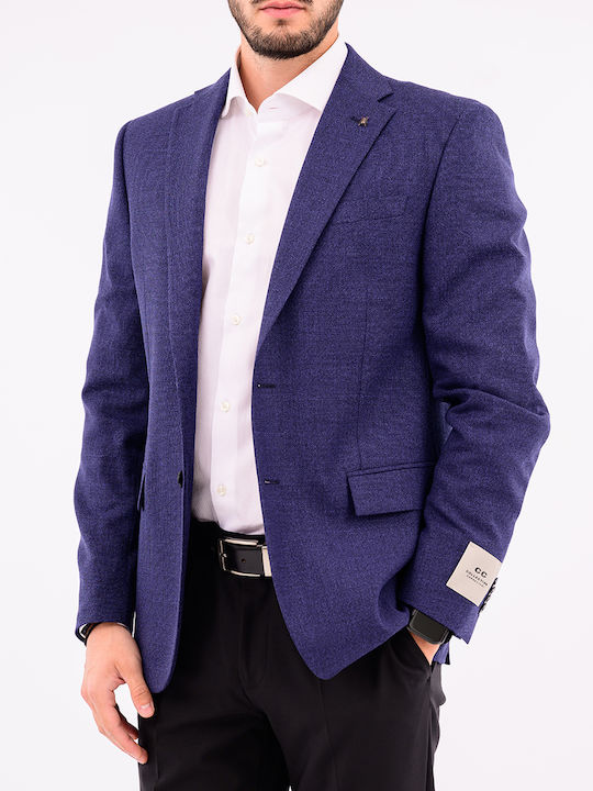 Corneliani Jacket 946z2z-9468475-003 Rafblue