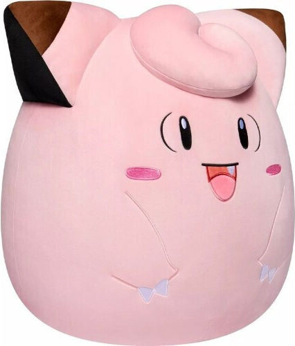 Jazwares Plüsch- und Kuscheltiere Squishmallows Pokémon - Clefairy für 3+ Jahre 36 cm